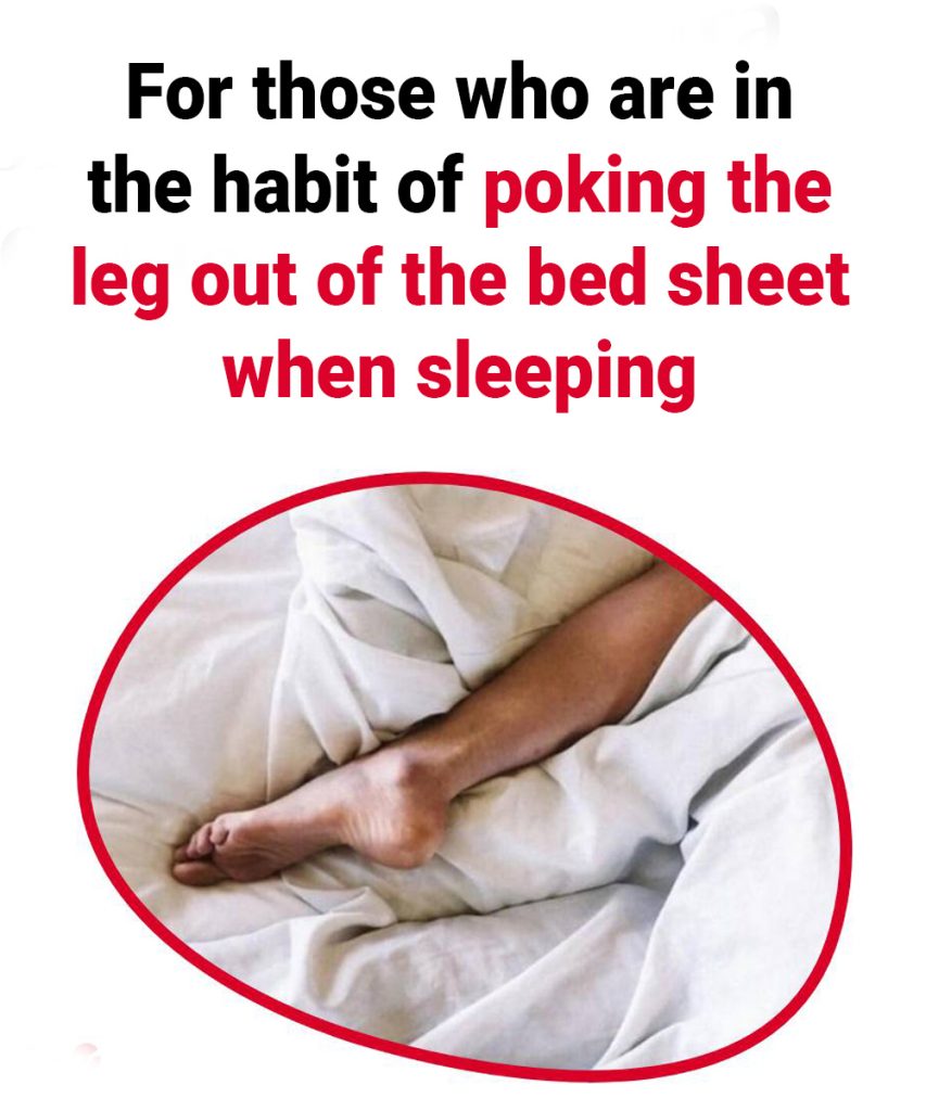Why Some People Sleep with a Leg Outside the Sheets