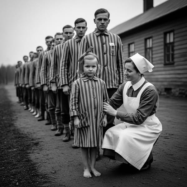 In April 1945, when American troops liberated the Dachau concentration camp, the air was thick with disbelief and grief. Soldiers moved through rows of hollow-eyed survivors, their striped uniforms hanging loose from haggard frames.