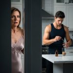 I’m Almost Sixty, Married to a Man Thirty Years Younger. For Six Years, He Called Me ‘Little Wife’ and Brought Me Water Every Night — Until One Night, I Followed Him Into the Kitchen and Saw What I Was Never Supposed to See.