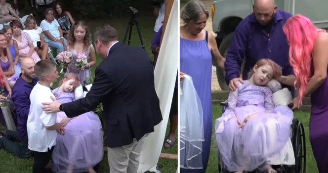 Ten-Year-Old Emma Marries Her Best Friend Days Before Cancer Takes Her